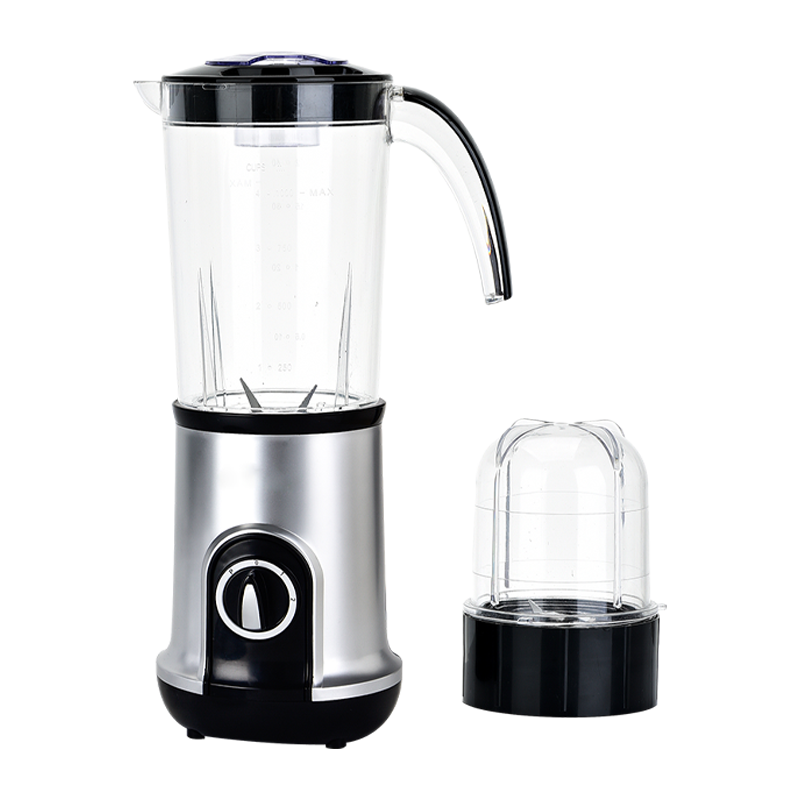 Black Mini Blender With 1.0L/0.75L Blender Jar