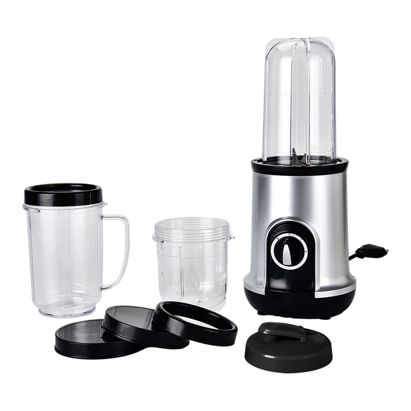 Black Mini Blender With 1.0L/0.75L Blender Jar