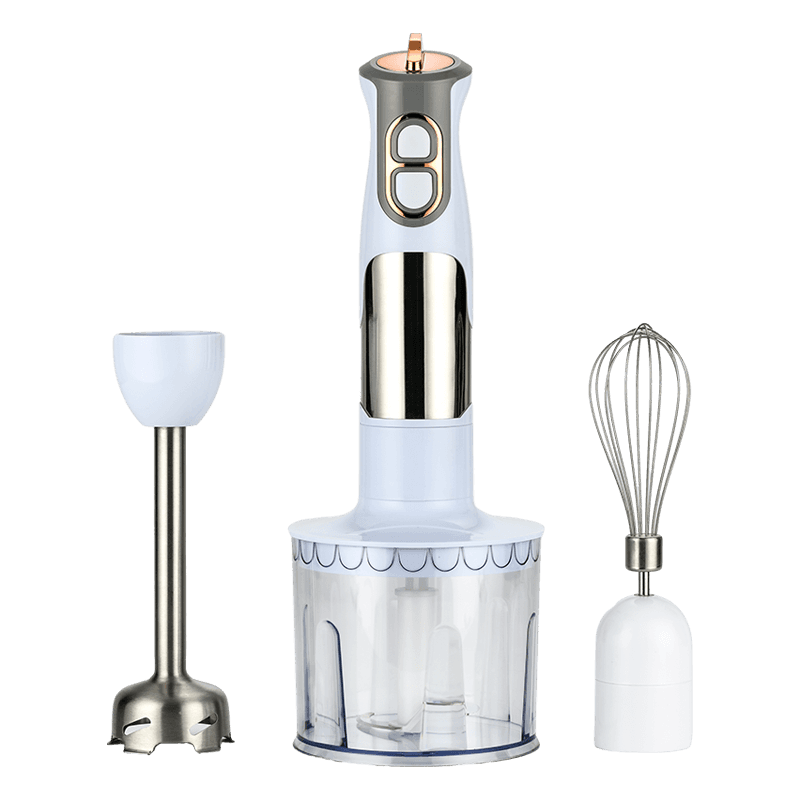 High-Speed Hand Blender with Stainless Steel Blades 